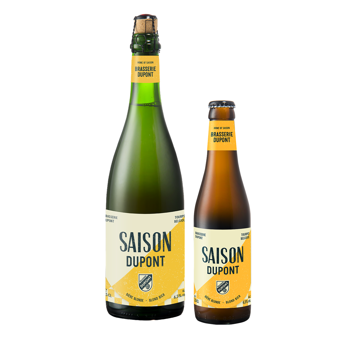 5410702000348 Saison Dupont 150cl - Packshot officiel bouteille haute définition Brasserie Dupont